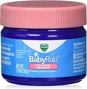 Vicks BabyRub Soothing Chest, Neck and Back Ointment 1.76 Ounce