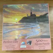NEW! SunsOut -Perfect Day- 500 Piece Puzzle 13”x 19”
