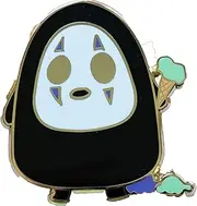 [Generic] Anime No Face Ice Cream Studio Ghibli Enamel Pin, Iron, no gemstone