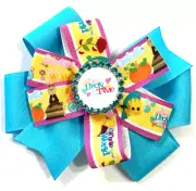 Beautiful Once Upon a Time inspired hair bow for girls.