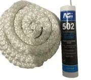 Crown Royal Door Seal Kit - 1" Rope & RTV Silicone Included