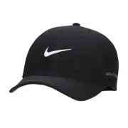 Nike Dri-FIT ADV Rise Structured SwooshFlex Cap - Black/Anthracite/White