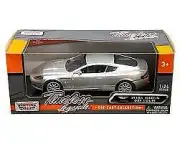 2004 W/B TL Aston Martin DB9 Coupe 1/24 scale Motormax 73321SIL
