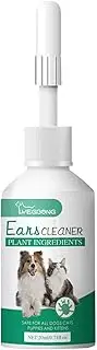 Dog Ear Wash, 20ml Puppy Ear Cleaner Effective, Quick Dog Ear Cleaner Solution, Cleaning Dog Ear Drops for Itchy Ears, Healthy Ear Canals, Ear Comfort