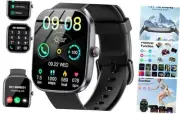 Smart Watch(Answer/Make Call), 1.91" Smartwatch for Men Women, NEW Black