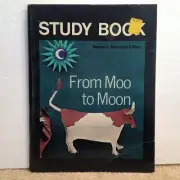 1970 Study book-booklet From Moo to Moon by Emmett A. Betts & Carolyn M. Welch