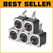 Precision Nema 17 Stepper Motors 1.5A, 45Ncm - Ideal for CNC & 3D Printing