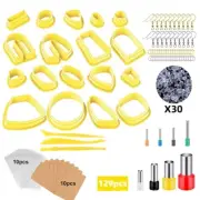 Artistic Clay Making Tool for Handmade Earrings Polymer Clay Plastic Mould