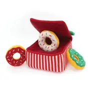 Zippypaws Holiday Zippy Burrow Donut