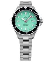RATIO FreeDiver Stainless Steel Green Dial Quartz RTFL805 200M Ladies Watch