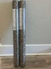 21 Yards- Retail $724 ICARUS WALLPAPER COPPER/PHEASANT 312674 Colourways