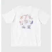 NWT Uniqlo x Final Fantasy 16 FFXVI Pocket Unisex T-shirt in White 100% Cotton M