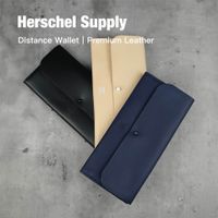 Herschel Distance Wallet 高級皮革長夾