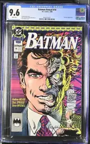 Batman Annual #14. CGC 9.6 (1990). Two-Face appearance