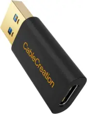 USB C to a Adapter - 5Gbps USB 3.1 for Laptops, Logitech Streamcam, VR Link, Cha