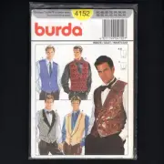 Men's Waistcoat or Vest Burda Sewing Pattern 4152