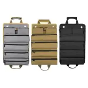 Tool Roll Up Bag Tool Organizers with Detachable Pouches Tool Roll