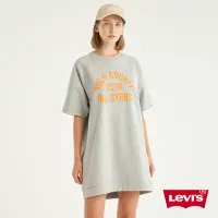 在飛比找Yahoo奇摩購物中心優惠-Levis Gold Tab金標系列 女款 長版寬袖T恤洋裝