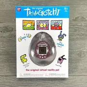2021 Bandai Tamagotchi Gen 2 Original Virtual Reality Pet Pink Glitter Case NEW