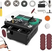 Mini Multi-Functional Table Saw for Crafts and Wood Cutting - Desktop Electric Saw Cutter (B-Regular)