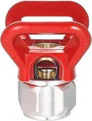 Spray Paint Tips, Blue Duckbill Flat-end Nozzle Base High-Pressure Airless Paint Spray Gun Duckbill Spray (Blue) (Red)