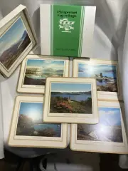 Vtg New SET 6 PLACEMATS PIMPERNEL FAYREINGS YORK 518 Small 9x8”