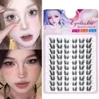 Cat Eye Manga False Eyelashes C Curl DIY Eyelash Extensions Anime Lashes