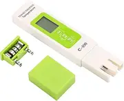 XIASABA C 100 5 in 1 Salinity TDS EC Seawater Tester Multifunction Water Quality Tester with Backlight Suitable for Drinking Water Swimming Pool Aquarium Reverse Osmosis System S