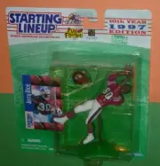 1997 JERRY RICE San Francisco 49ers clear bubble Starting Lineup flying catch