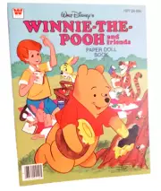 Vintage Disney Winnie The Pooh Paper Doll Book 1980 NEW UNCUT Whitman Tigger