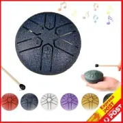 Steel Tongue Drum Rain Chime, Rain Drum Instrument for Outside,Handpan Drum