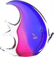 Glass Of Venice Murano Glass Fish - Rose and Blue
