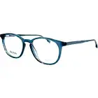 Hugo Boss Boss 1087 IT Mens Plastic Eyeglass Frame 0PJP Blue 51-20 Spring Hinges