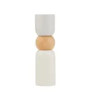 Coast to Coast Pisces Wood S&P Grinder 5.5x20cm - Taupe