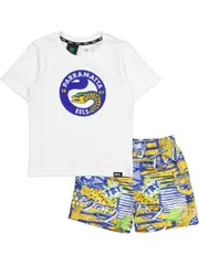 Eels NRL Toddler Pyjama Set 0 EELS (MULTI PRINT)