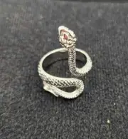 New! Adjustable Snake Rings for girls, Stainless steel