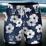 NEW Geelong Cats Aloha Hawaiian Swim Shorts