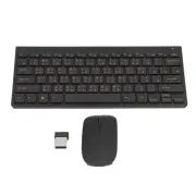 Bilingual Chinese English 2.4G Computer Keyboard, 78 Keys Keyboard Mouse Comb...