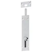 Reverse Barrel Bolt, Satin Chrome