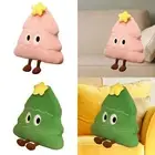 Christmas Tree Shaped Pillow Throw Cushion Creative Christmas Party Cushion for