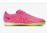 Sz 10.5/12W Nike Zoom Mercurial Vapor 15 Academy IC Pink Blast Soccer DJ5633-605