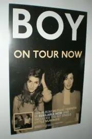 Poster - BOY mutual friends / the band LITTLE NUMBERS D