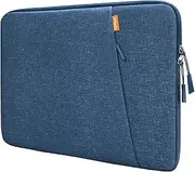 JETech Laptop Sleeve for 14-Inch MacBook Air/Pro, MacBook Pro M4 / M3 / M2 / M1 2021-2024, Waterproof Bag Case with Pocket, Compatible with 14 Inch Notebook (Navy)
