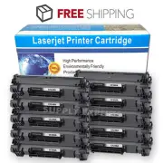 10 PK CF248A 48A Toner Cartridges For HP LaserJet Pro M16w M16a M29w M29a MFP