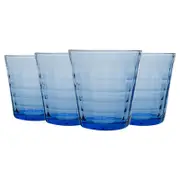 Prisme Water Glasses - 275ml - Marine - Pack of 4