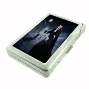 Dracula Vampire D7 Cigarette Case with Built in Lighter Metal Wallet