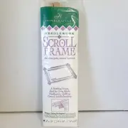 Homecrafters Needlework Hardwood Split Dowel Scroll Frame 6”x12” Quilting & More