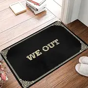 Dsoluuing Fall Doormats for Outdoor Entrance Home We Out Doormat Farmhouse Welcome Mat Indoor Door Mat Non Slip (Color : Colour, Size : 50X80CM)