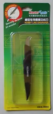 HOBBY LINE ENGRAVER HOBBY TOOL MASTER TOOLS TRUMPETER SCALE MODEL ACCESSORY
