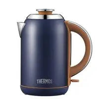 在飛比找蝦皮購物優惠-THERMOS 膳魔師 不銹鋼電熱水壺 瑪瑙藍 1700ml